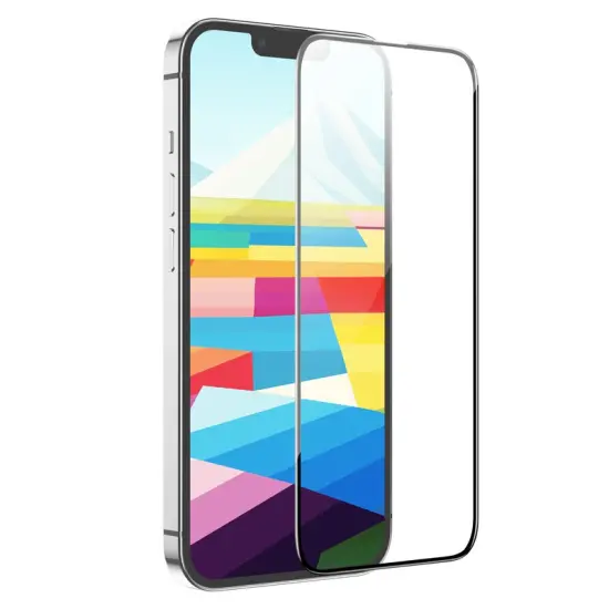 Tempered Glass Hoco Premium Series G16 Full Screen HD 5D Large Arc 0.4mm 9H for Apple  iPhone 15 iPhone 16 10pcs