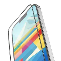 Tempered Glass Hoco Premium Series G16 Full Screen HD 5D Large Arc 0.4mm 9H for Apple  iPhone 15 iPhone 16 10pcs