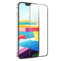 Tempered Glass Hoco Premium Series G16 Full Screen HD 5D Large Arc 0.4mm 9H for Apple iPhone 16 Plus 15 Plus 10pcs
