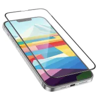 Tempered Glass Hoco Premium Series G16 Full Screen HD 5D Large Arc 0.4mm 9H for Apple iPhone 16 Plus 15 Plus 10pcs