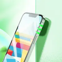 Tempered Glass Hoco Premium Series G16 Full Screen HD 5D Large Arc 0.4mm 9H for Apple iPhone 16 Plus 15 Plus 10pcs
