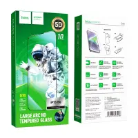Tempered Glass Hoco Premium Series G16 Full Screen HD 5D Large Arc 0.4mm 9H for Apple iPhone 15 Pro 10pcs