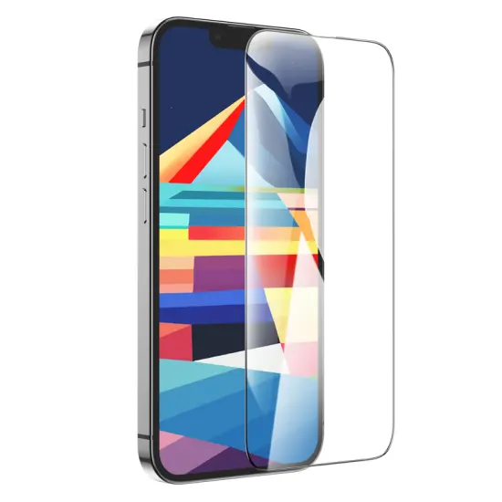 Tempered Glass Hoco Premium Series G14 0.33mm Full Screen Edges Protection HD 3D for Apple iPhone 16 Plus 15 PlusSet 10pc