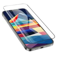 Tempered Glass Hoco Premium Series G14 0.33mm Full Screen Edges Protection HD 3D for Apple iPhone 16 Plus 15 PlusSet 10pc