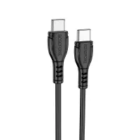 Cable Borofone BX51 Triumph USB-C to USB-C 60W Black 1m