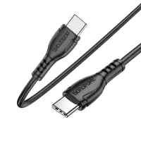 Cable Borofone BX51 Triumph USB-C to USB-C 60W Black 1m