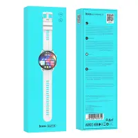 Smartwatch Hoco Y7 Pro IP67 with Call Function Silicon Band Silver