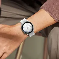 Smartwatch Hoco Y7 Pro IP67 with Call Function Silicon Band Silver