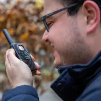 Walkie Talkie Sencor SMR 131 Set 2pcs with Hands Free Reception Range of Coverage 7 km 3AAA Black/Green