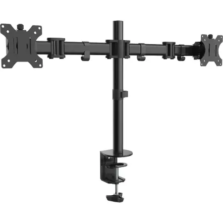 Screen Mounts Stell SOS 1020 DUAL for 13'' - 27'' Screens VESA 75x75 and 100x100 Max. Load 2 x 8kg