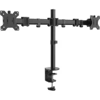 Screen Mounts Stell SOS 1020 DUAL for 13'' - 27'' Screens VESA 75x75 and 100x100 Max. Load 2 x 8kg