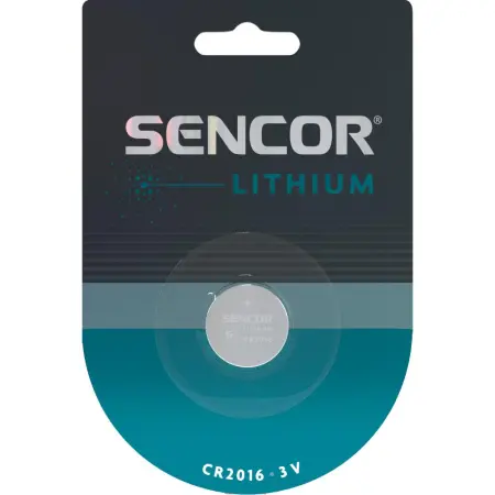 Lithium Battery Sencor SBA CR2016 3V 1pcs
