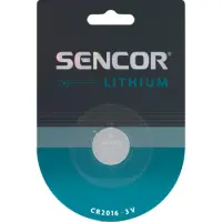 Lithium Battery Sencor SBA CR2016 3V 1pcs