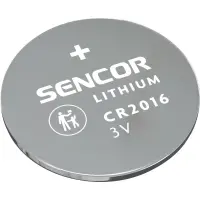 Lithium Battery Sencor SBA CR2016 3V 1pcs