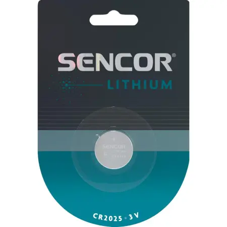 Lithium Battery Sencor SBA CR2025 3V 1pcs