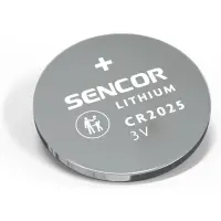Lithium Battery Sencor SBA CR2025 3V 1pcs