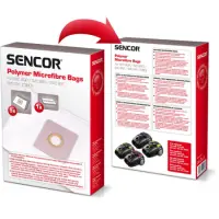 Disposable Bags Sencor SVCX 1351 for Sencor Vacuum Cleaner SVC 8 5pcs + 1 filter