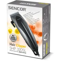 Hair Clipper Sencor SHP 320SL with 4 Attachments  Grey