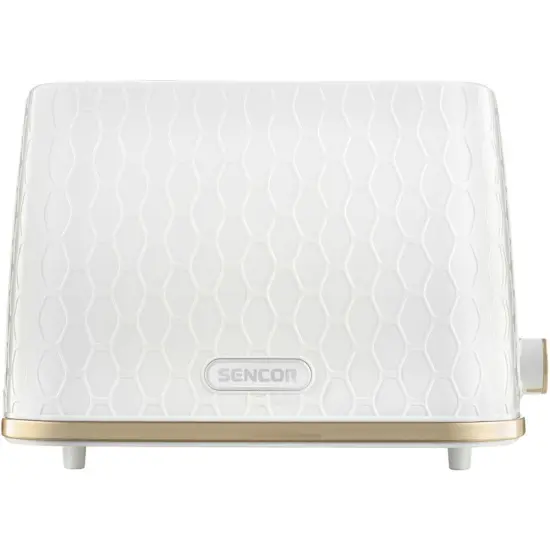 Toaster Sencor STS 7200WH 2 Slots 930W 3D Pattern Design White