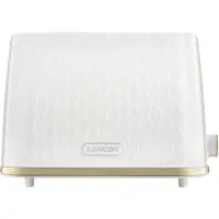 Toaster Sencor STS 7200WH 2 Slots 930W 3D Pattern Design White