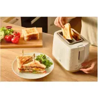 Toaster Sencor STS 7200WH 2 Slots 930W 3D Pattern Design White