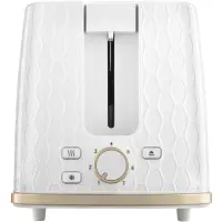 Toaster Sencor STS 7200WH 2 Slots 930W 3D Pattern Design White
