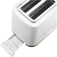 Toaster Sencor STS 7200WH 2 Slots 930W 3D Pattern Design White