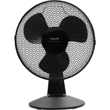 Desktop Fan Sencor SFE 3011BK 35W Diameter 30cm with 3 Speeds Horizontal Rotation of 90° Black