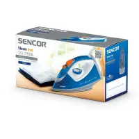 Steam Iron with Drip-Stop Ceramic Plate 2400W Sencor SSI 7710BL Blue