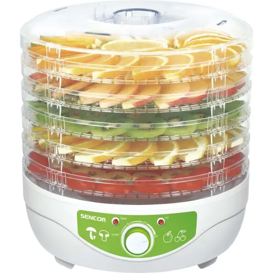 Food Dehydrator Sencor SFD 790WH with 5 Trays 250W White