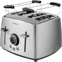 Toaster Sencor STS 5070SS 4 Slots 1600W Stainless Steel Silver