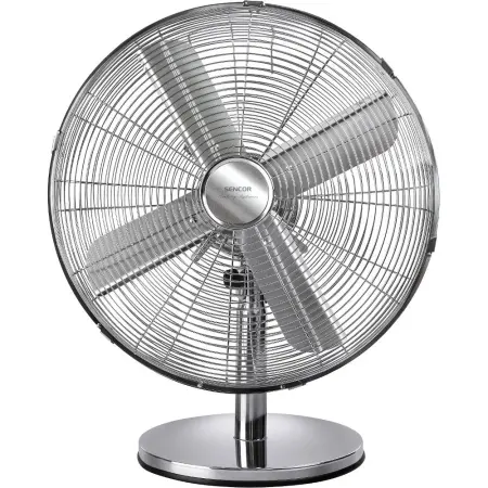 Desktop Fan Sencor SFE 4040SL 50W Diameter 40cm with 3 Speeds and Metal Body Silver