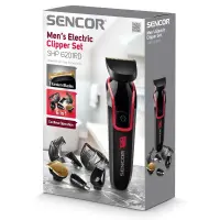 Rechargeable Hair Clipper & Trimmer with 4 Heads Sencor SHP 6201RD Red