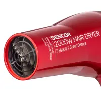 Hair Dryer Sencor SHD 6701RD 2000W with 2 Speed and 3 Temperature Options Red
