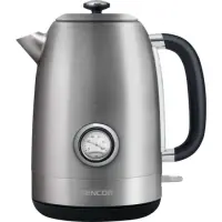 Electric Kettle 1,7lt with Temperature Indicator 2200W Sencor SWK 1799S Silver