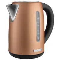 Electric Kettle 1.7lt with Temperature Selection 2150W Stainless Steel Sencor SWK 7706GD Gold