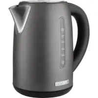 Electric Kettle 1.7lt with Temperature Selection 2150W Stainless Steel Sencor SWK 7708BK Black