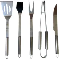 Grill Utensils Fieldmann FZG 9016 5 Pcs. with Spatula, Brush, Fork, Tongs and Knife