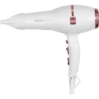 Hair Dryer Sencor SHD 8200GD 2400W Ionic Function Procare+ with 3 Temperature and 2 Speed Options White/Gold