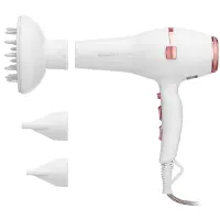Hair Dryer Sencor SHD 8200GD 2400W Ionic Function Procare+ with 3 Temperature and 2 Speed Options White/Gold