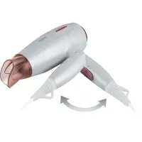 Travel Hair Dryer Sencor SHD 7200GD 2000W with 3 Temperature and 2 Air Speed Options White/Gold