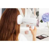 Travel Hair Dryer Sencor SHD 7200GD 2000W with 3 Temperature and 2 Air Speed Options White/Gold