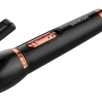 Hair Curling Iron Sencor SHS 8603BK 38W 19mm and LED Power Indicator Gold