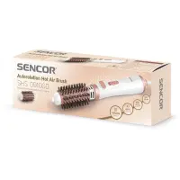 Hot Air Brush Sencor SHS 0910GD with Rotating Head 1000W and 2 Temperature and Speed Options White/Gold