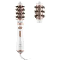 Hot Air Brush Sencor SHS 0910GD with Rotating Head 1000W and 2 Temperature and Speed Options White/Gold