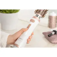 Hot Air Brush Sencor SHS 0910GD with Rotating Head 1000W and 2 Temperature and Speed Options White/Gold