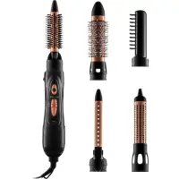 Hot Air Curling Iron Sencor SHS 8401BK 1000W Keratin Hair Scissors with 5 Interchangeable Parts and 2 Temperature Options