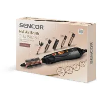 Hot Air Curling Iron Sencor SHS 8401BK 1000W Keratin Hair Scissors with 5 Interchangeable Parts and 2 Temperature Options