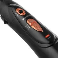 Hot Air Curling Iron Sencor SHS 8401BK 1000W Keratin Hair Scissors with 5 Interchangeable Parts and 2 Temperature Options
