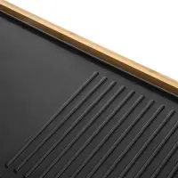 Table Electric Grill Premium Bamboo 2 in 1 Sencor SBG 206BK
